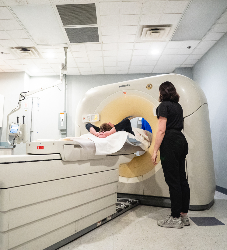 Northwest Radiology Tech running a CT scan